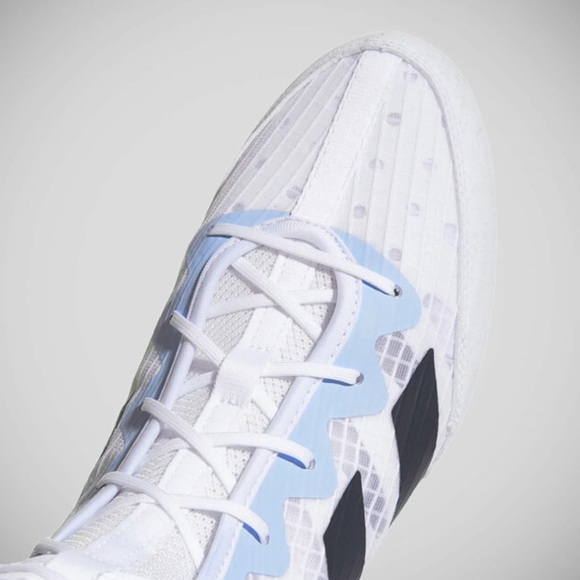 ADIDAS Box Hog 4 Boxing Boot Sneakers - White - MMA - Picture 5 of 6